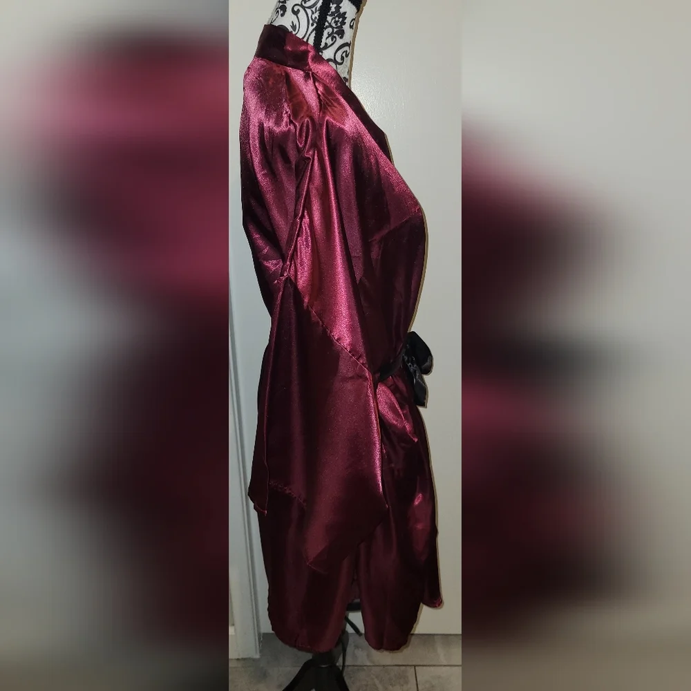 NFL AZ Cardinals Satin Kimono Robe L/XL New With‎ Tags